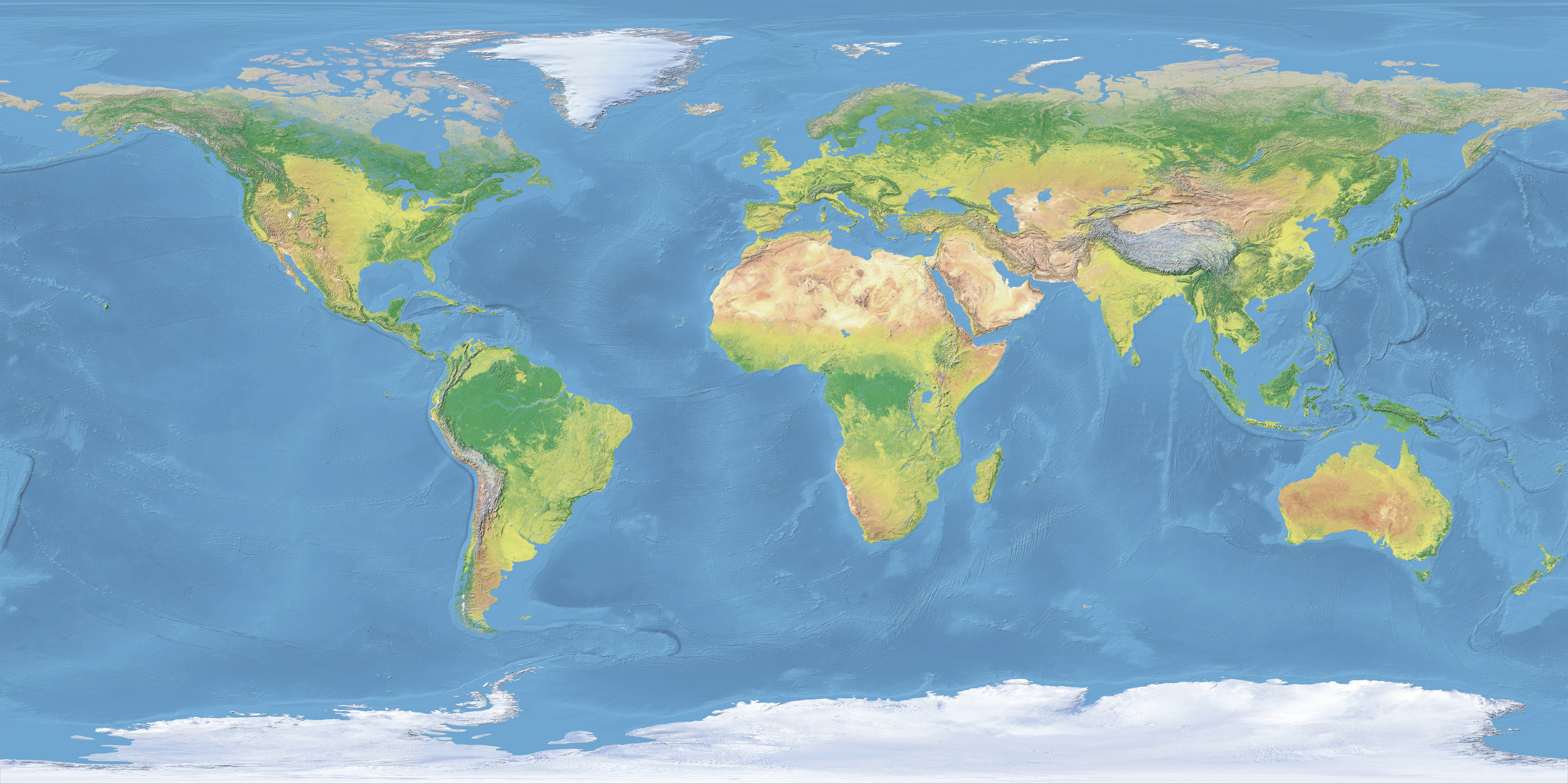 Data sources:Natural Earth II
