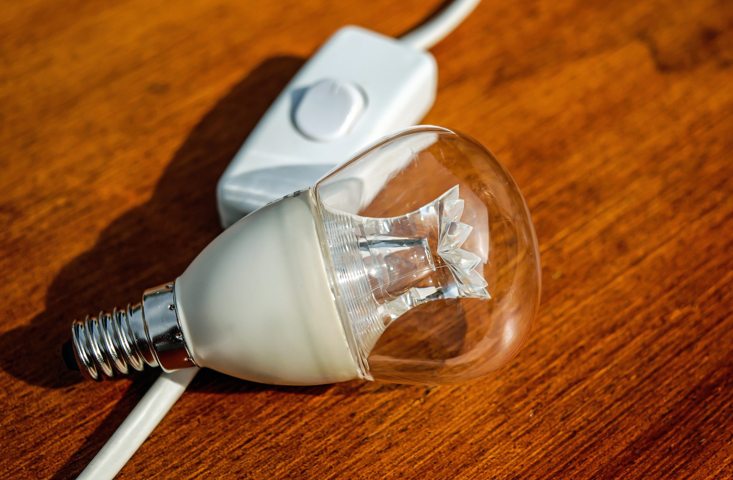 lightbulb and light switch