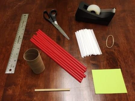 materials for parts of a tree