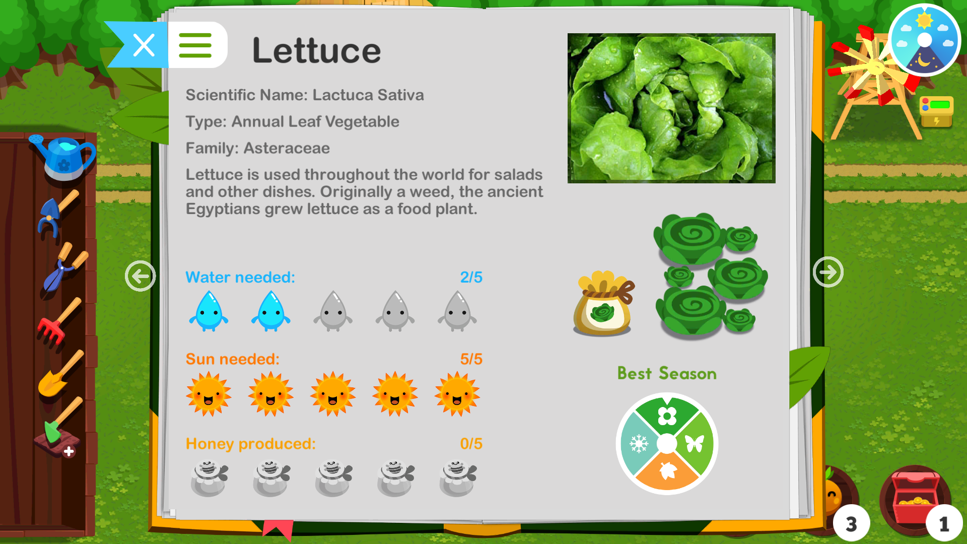 Montessori Nature science app for elementary students