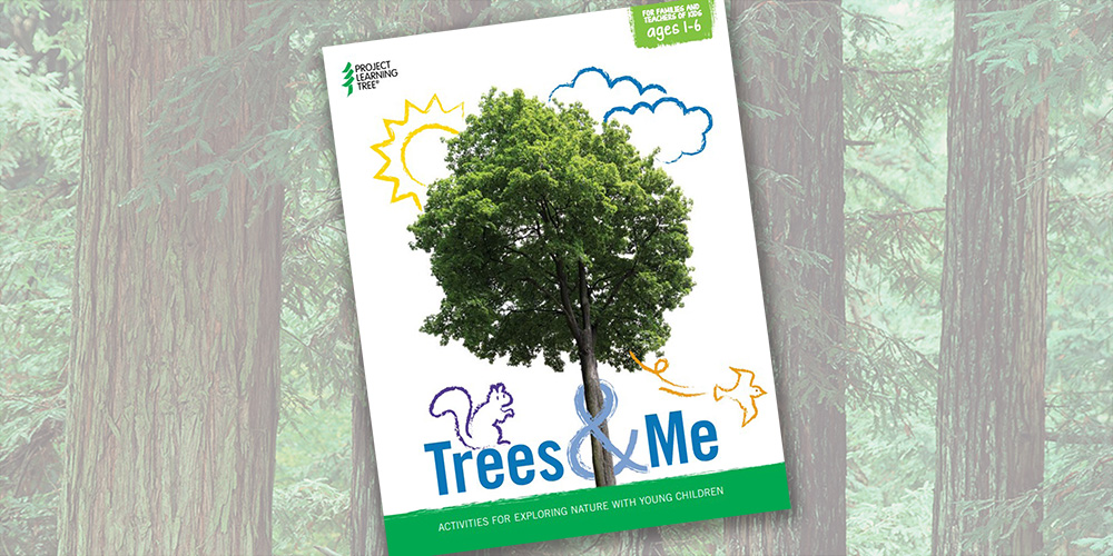 Trees and Me cover over a forest image