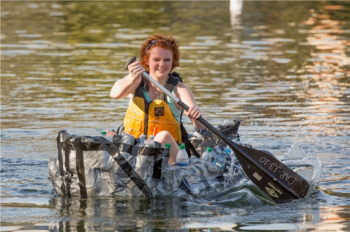 boat-recycled-bottles