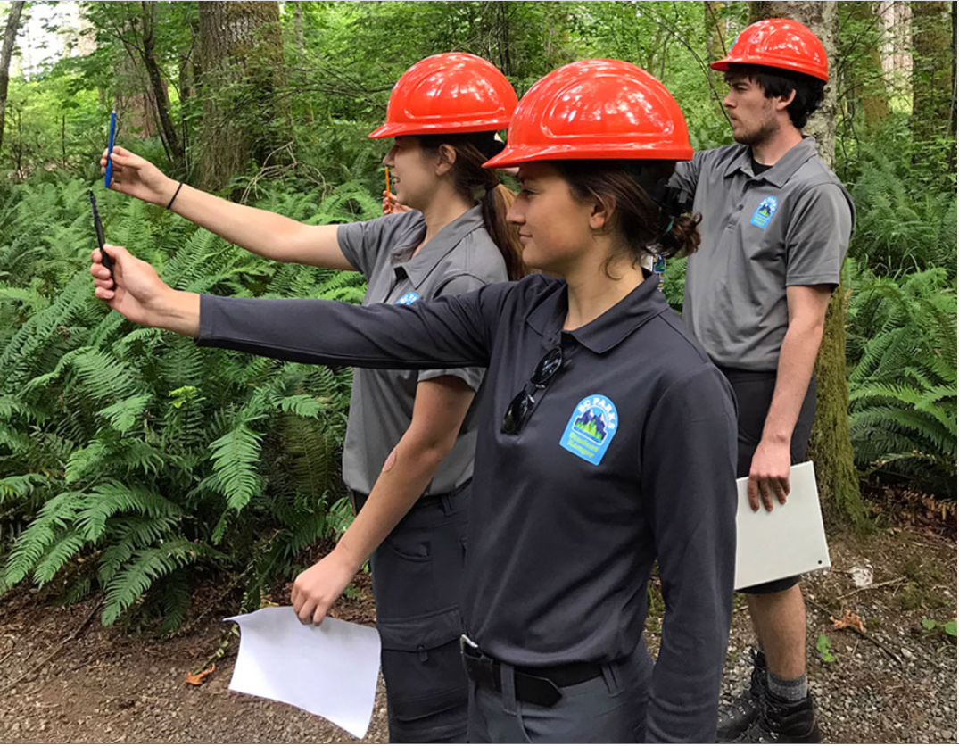 Young Forestry Professionals Outdoors
