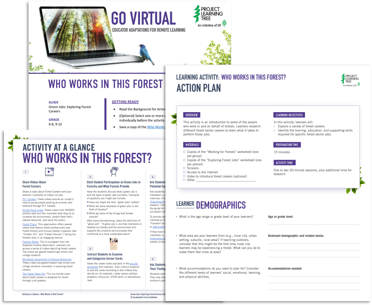 project-learning-tree-student-handouts-for-green-jobs